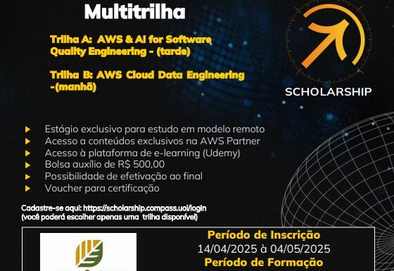 UniCV firma parceria com a Compass UOL para estágio remunerado em tecnologia